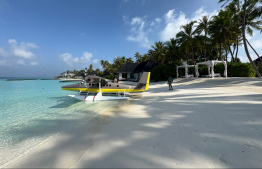 މާޖިދު ހެދި ސީޕްލޭން މޮޑެލް . ފޮޓޯ: މުހައްމަދު މާޖިދު