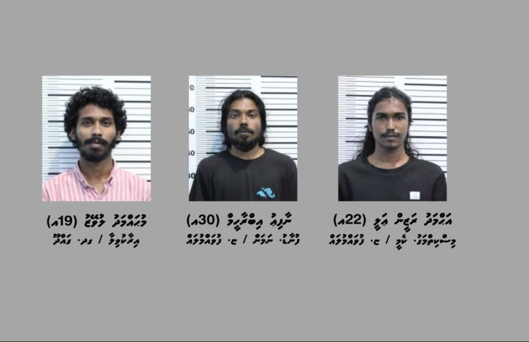 ފުލުހުންނާ ކުރިމަތިލި ތިން މީހަކު ހައްޔަރުކޮށްފި