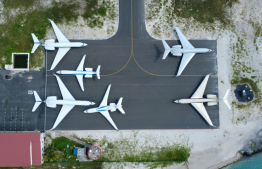 މާފަރު އިންޓަނޭޝަނަލް އެއާޕޯޓު. ކުރިއަށް އޮތް ދިހަ ވަރަކަށް ދުވަހު 200 އެއްހާ ޖެޓު ޖައްސާނެ ކަމަށް އެ އެއާޕޯޓުން ލަފާކުރޭ -- ފޮޓޯ: މާފަރު އެއާޕޯޓުް