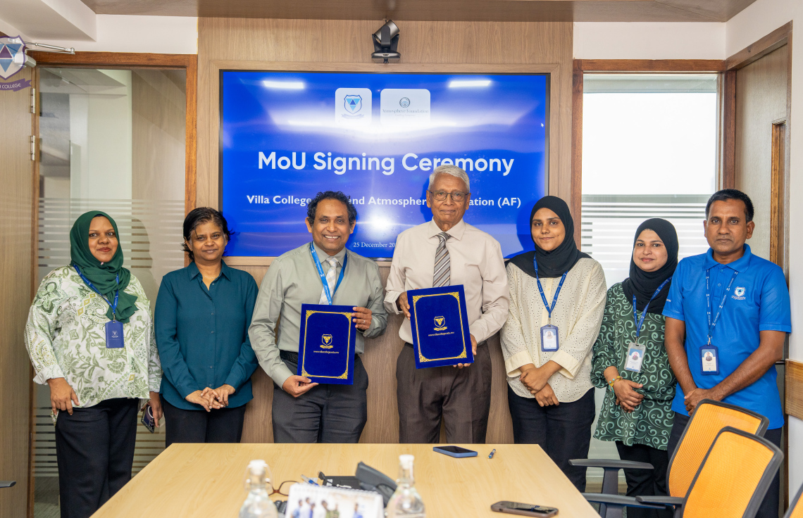 Villa Collage aa Atmosphere Foundation gulhigen engineering kiyavan scholarship dhenee