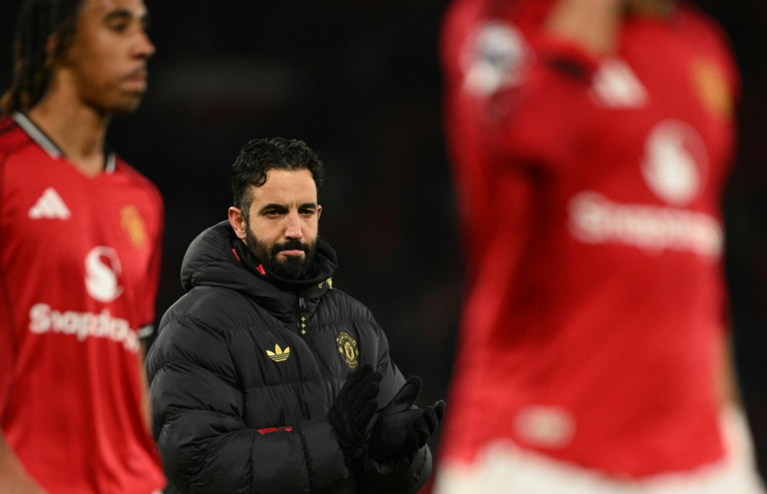 މެޗަށް ފަހު ޔުނައިޓެޑްގެ ކޯޗު އަމޯރިމް.-- ފޮޓޯ: އޭއެފްޕީ