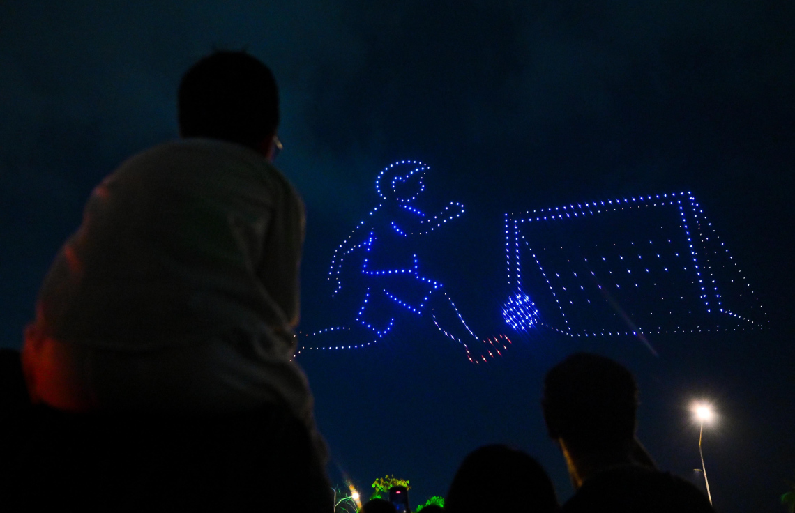 Thafaathu drone show akaa eku aa aharah maruhabaa kiyaifi