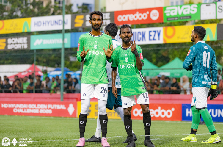 ގޯލްޑަން ފުޓްސަލް ޗެލެންޖް 2026 ފަށައިފި