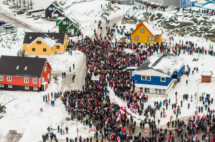 ގްރީންލެންޑް މައްސަލާގައި ޔޫރަޕް އެކުގައި ޓްރަމްޕާ ދެކޮޅަށް